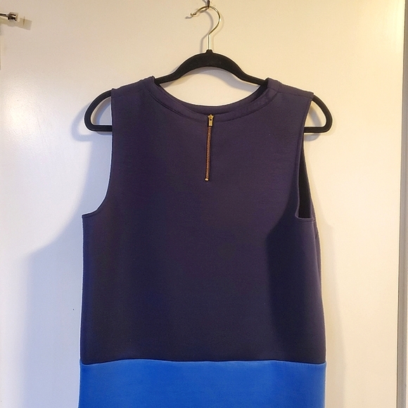 Merona Two-Tone Colorblock Midi Dress - Picture 4 of 10